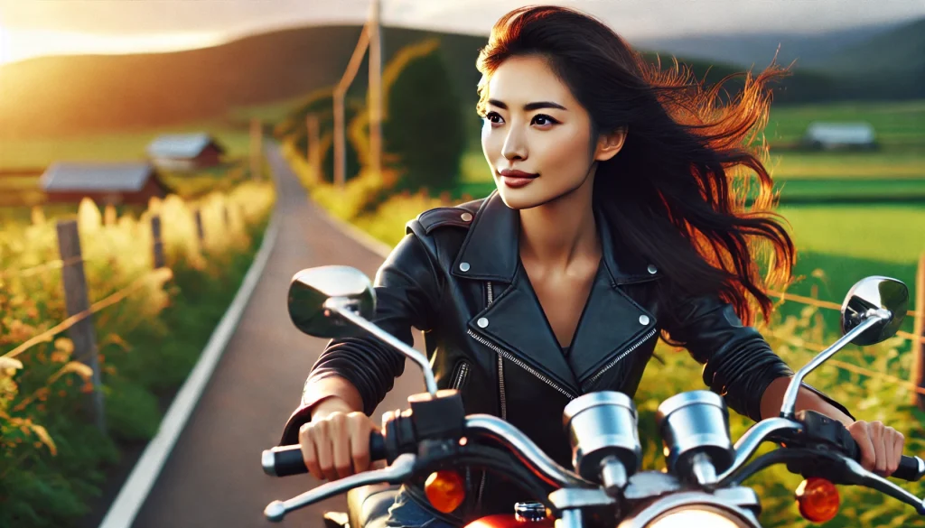 バイク女子としても大活躍！朝山すずさんの“バイク愛”